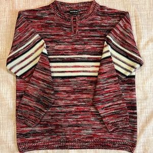 Sportking Womens Woolen Sweater Size M Multicolored Pattern  Full Sleeves